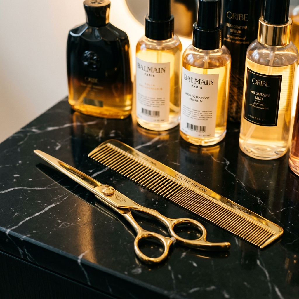 Luxury salon details